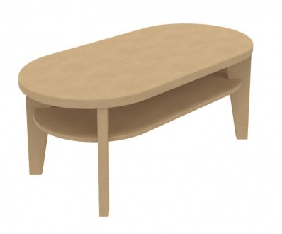 table basse Alyss pieds bois